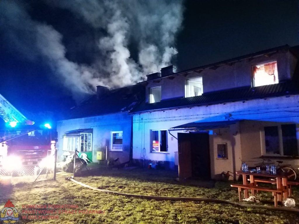 Pożar zabrał dobytek 4 rodzinom