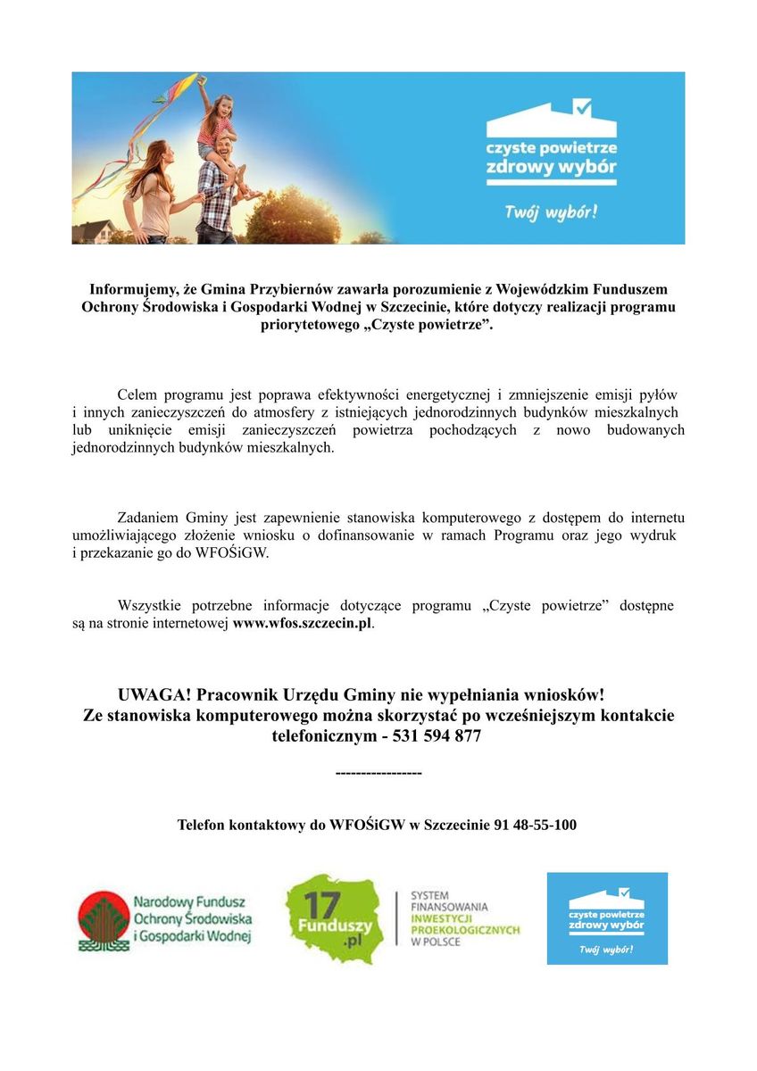 PROGRAM CZYSTE POWIETRZE