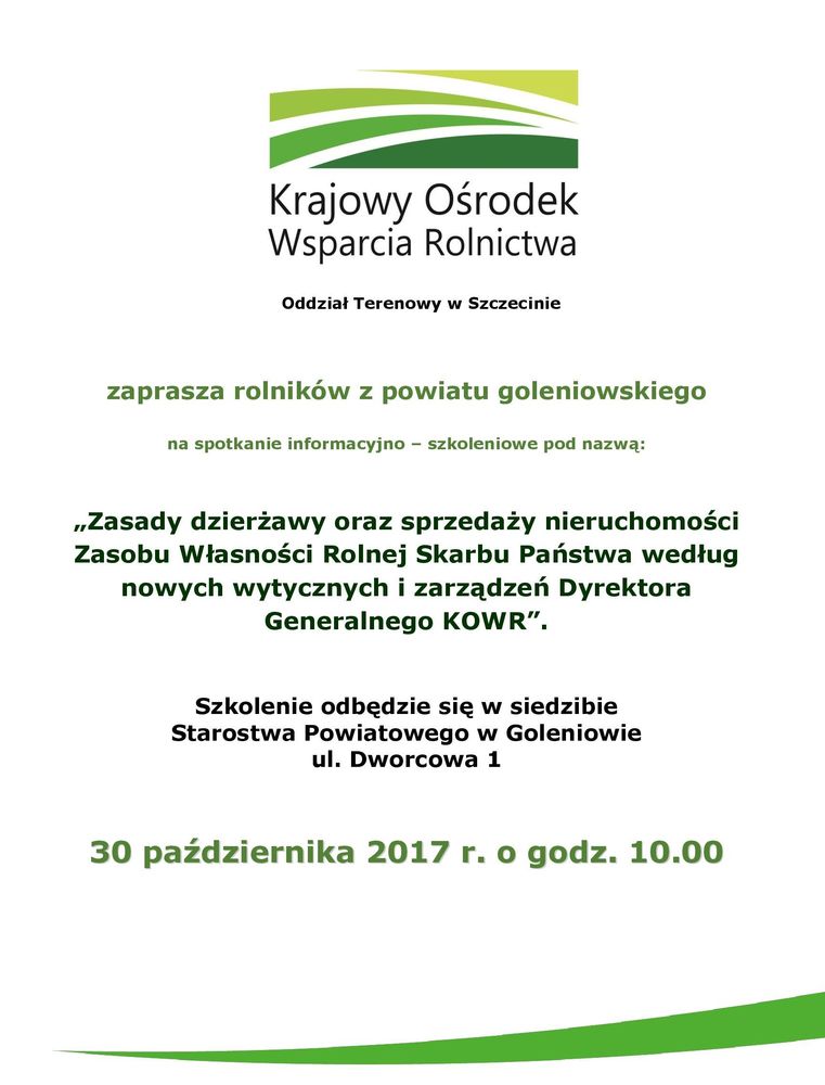 Szkolenie