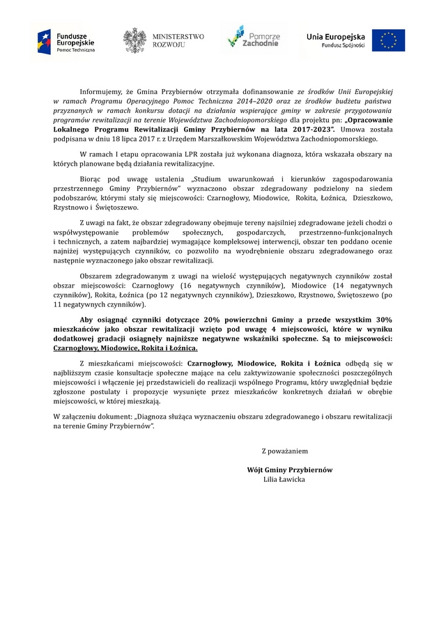 Informacja dot. diagnozy